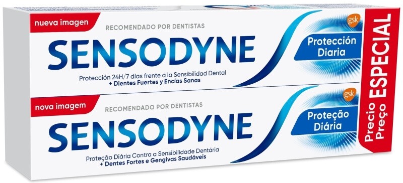 Sensodyne Protección Diaria Protección Diaria 2x75 ml