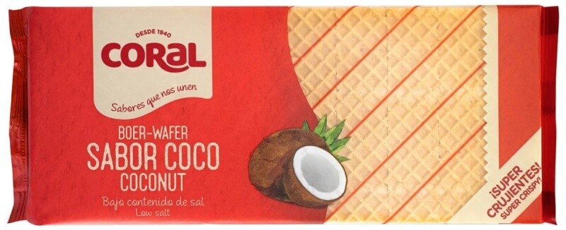 Coral Galleta Wafer Coco 200G