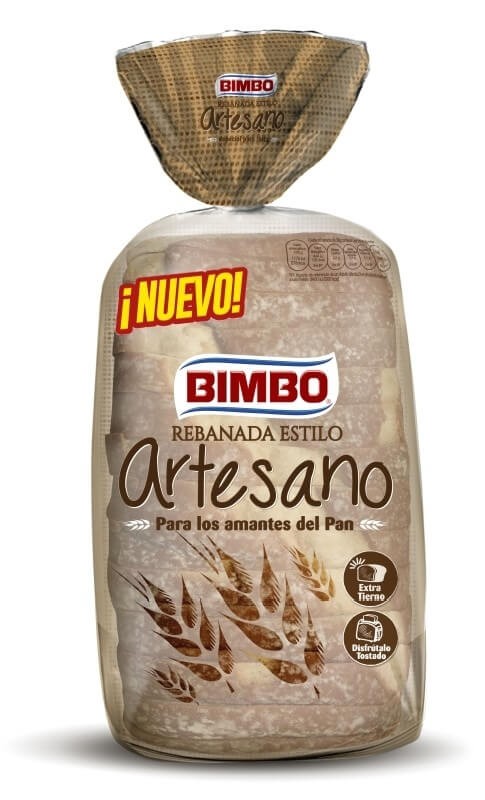 Bimbo Rebanada Estilo Artesano 500G