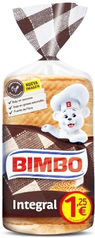 Bimbo Molde Integral Blanc 460G