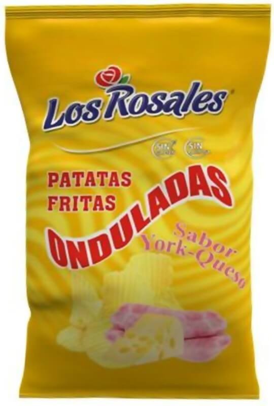 Los Rosales Patata Fritas Onduladas York-Queso 140G