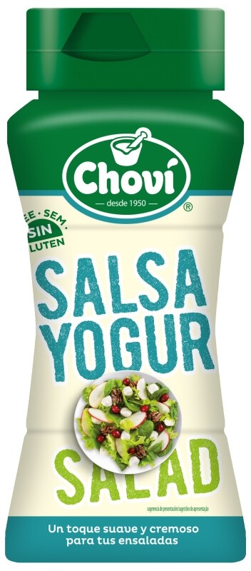 Choví Salsa Yogur 250 ml – Frescura y Cremosidad para tus Ensaladas