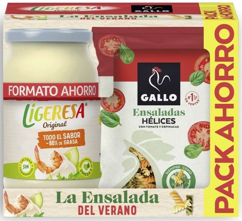 Ligeresa Salsa 425 + Pasta Gallo