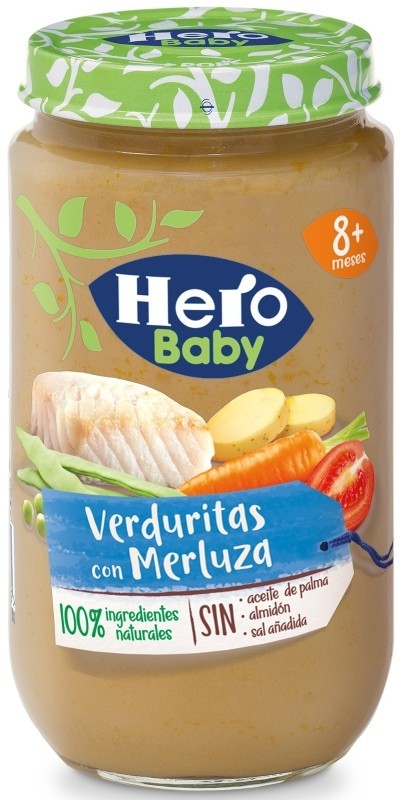 Hero Baby Verduritas con Merluza 235G