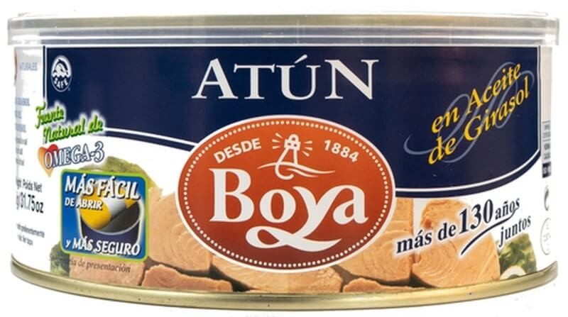 Boya Atún en Aceite de Girasol 750 g - Tradición y Frescura en Cada Trozo