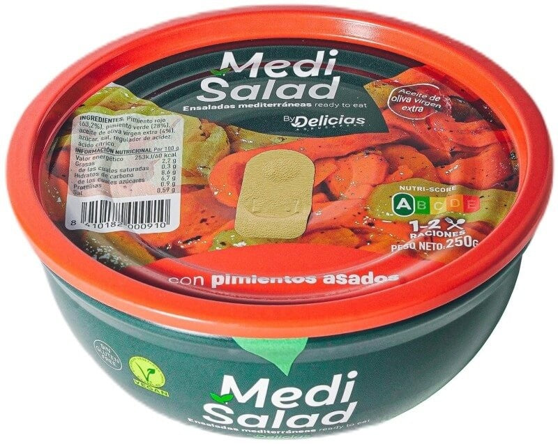 Medi Salad Ensalada Pimientos Asado 250G