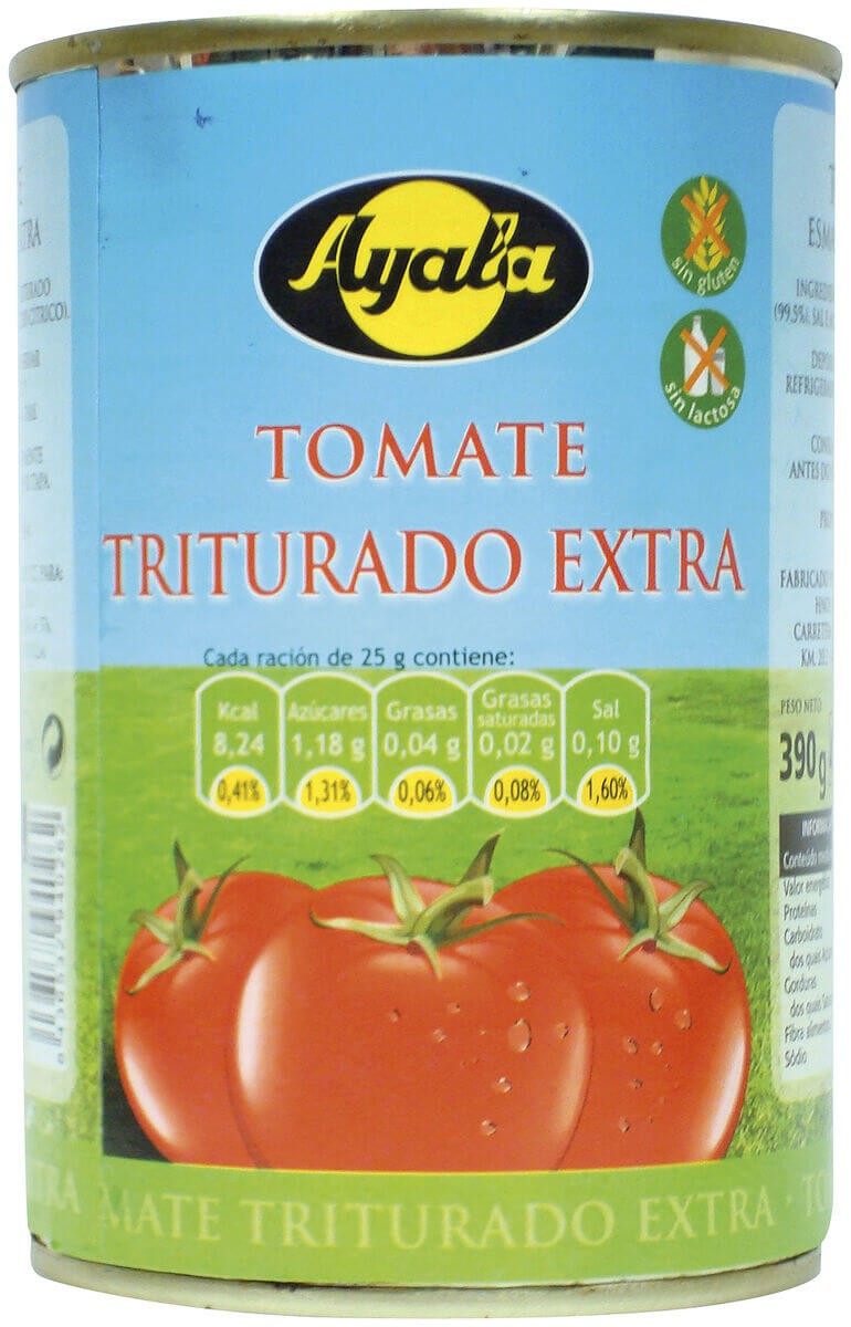 Ayala Tomate Triturado Extra Lata 400G