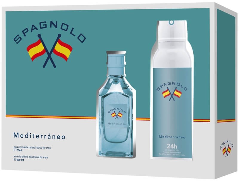 Spagnolo Estuche Mediterran Man 75VP + De