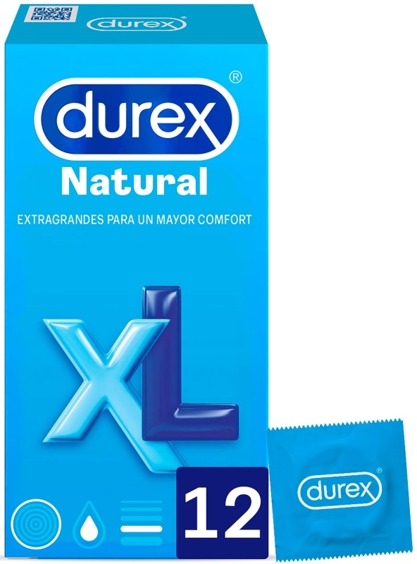 Durex Profil Natural Plus XL Extragrande 12U