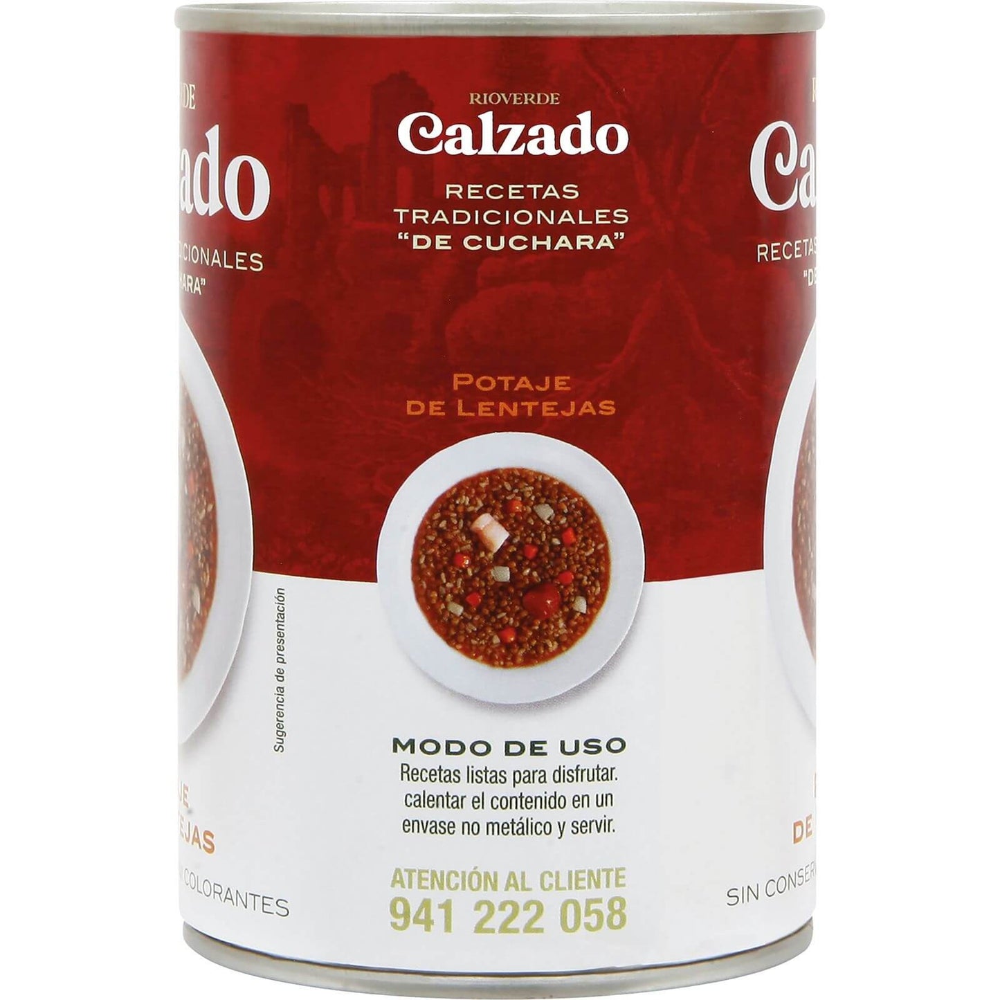 Rioverde Calzado Potaje de Lentejas 400G - El Auténtico Sabor de la Cocina Tradicional