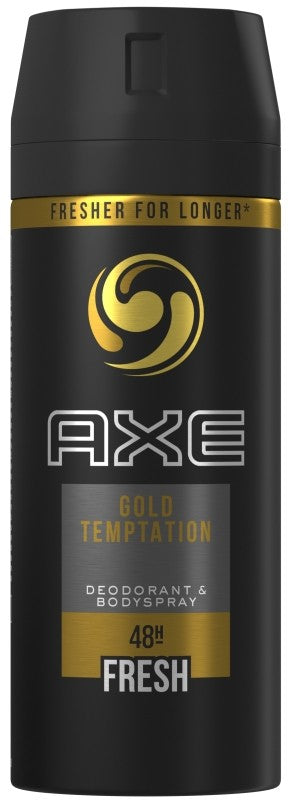 Axe Gold Temptation 150 ml – Frescura y Seducción para Todo el Día