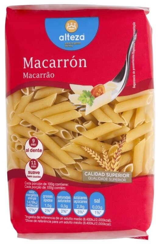 Alteza Macarrón 500 g – Calidad Superior para tus Recetas