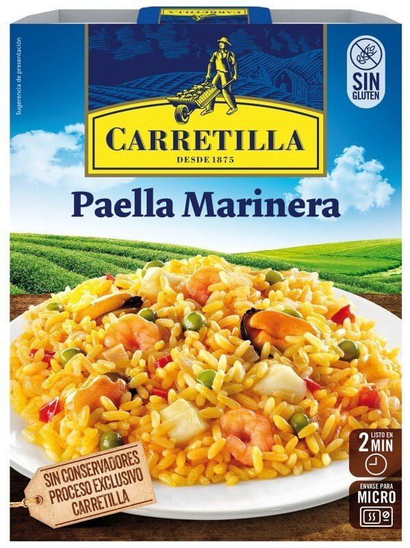 Carretilla Paella Marinera 250g – Sabor Tradicional Listo en 2 Minutos