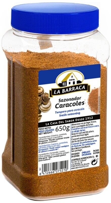 La Barraca Sazonador Caracoles 650g – El Secreto para un Sabor Tradicional