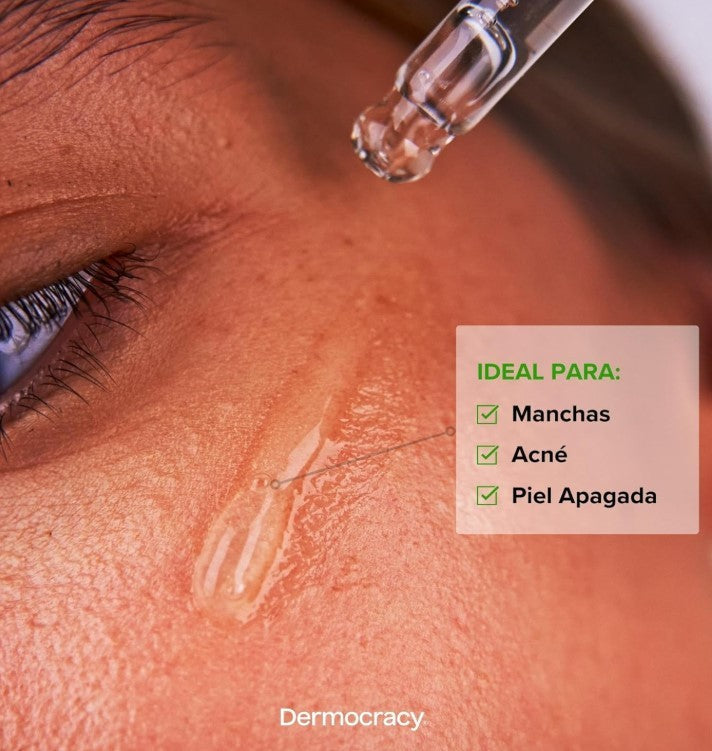 Dermocracy Azela + Niacin Serum 10% 30 ml - Sérum Antimanchas y Reparador para Todo Tipo de Piel