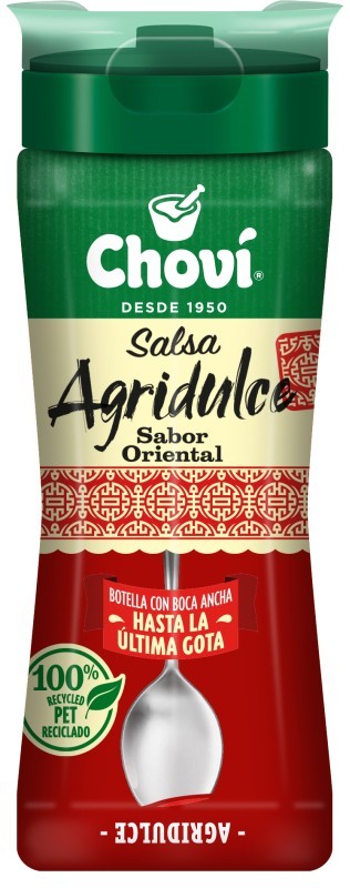 Choví Salsa Agridulce Sabor Oriental 285 g - El Toque Perfecto para tus Platos Asiáticos