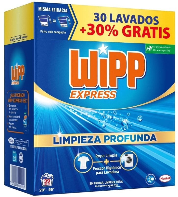 Wipp Maleta 30 + 9D Express Limpieza Profunda