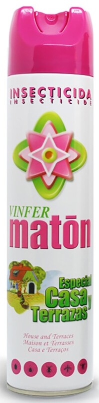 Maton Casa y Jardin Insecticida 600Ml - Especial Casa y Terrazas