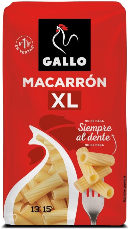 Gallo Macarrón XL 450G - No se Pasa Siempre Al Dente