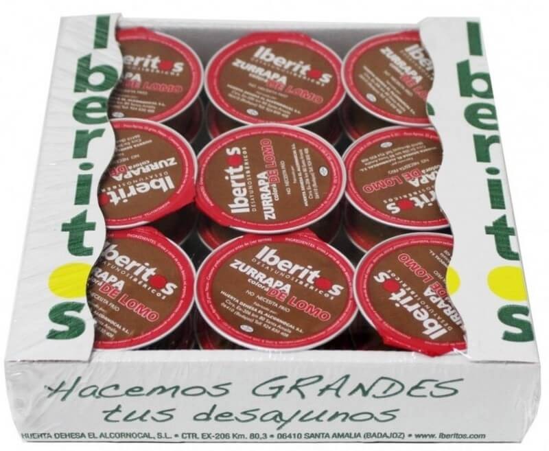 Iberitos Zurrapa Colora de Lomo 18 x 23G
