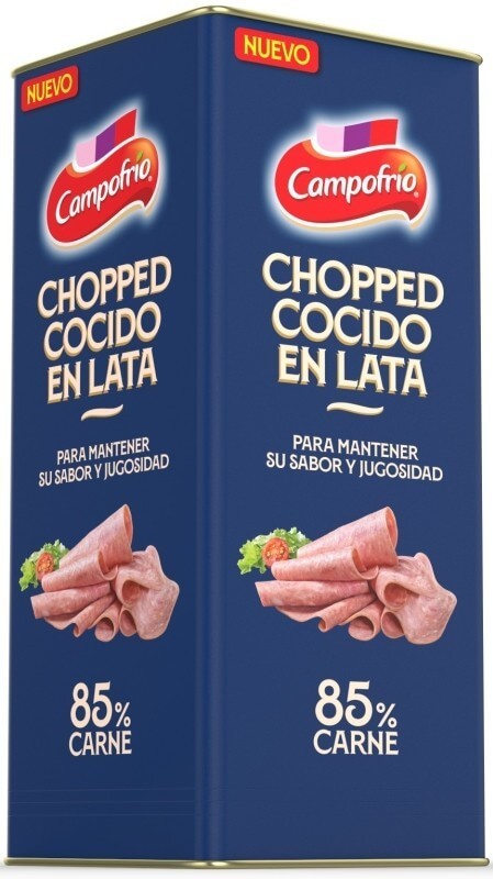 Campofrío Chopped Cocido en Lata 2,2 Kg
