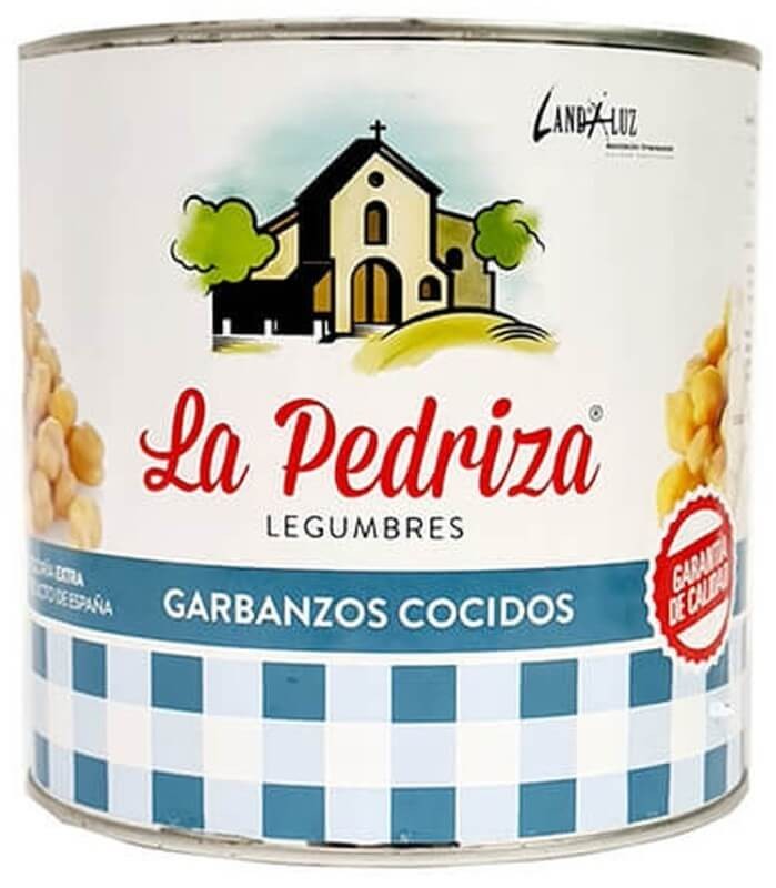 La Pedriza Legumbres Garbanzos Cocidos 2,5K