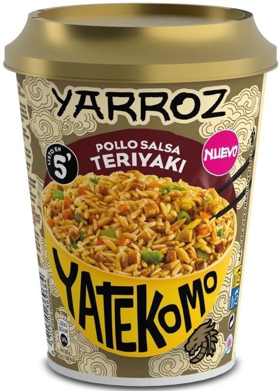 Gallina Blanca Yatekomo Yarroz Pollo Salsa Teriyaki 83G