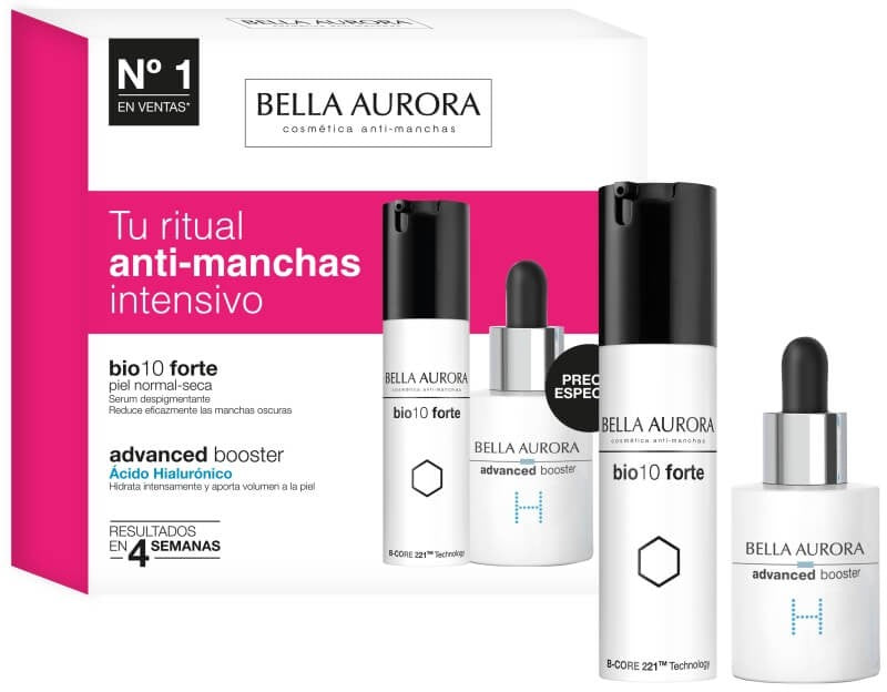 Bella Aurora Bio 10 Forte Estuche Piel Normal-seca Anti-manchas Àcido Hialurónico - Resultado en 4 semanas