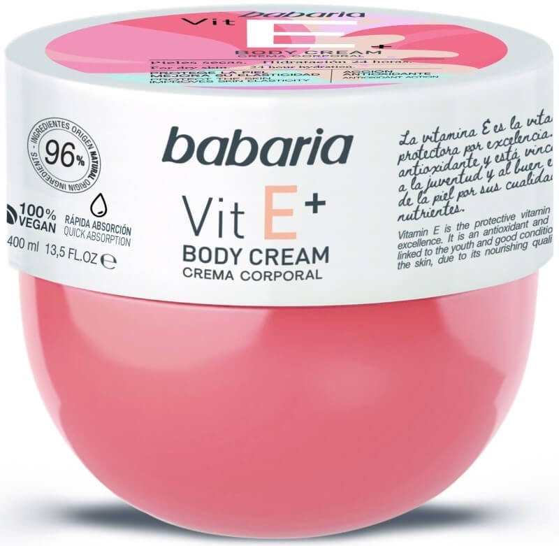 Babaria Vit E + Body Cream 400 Ml