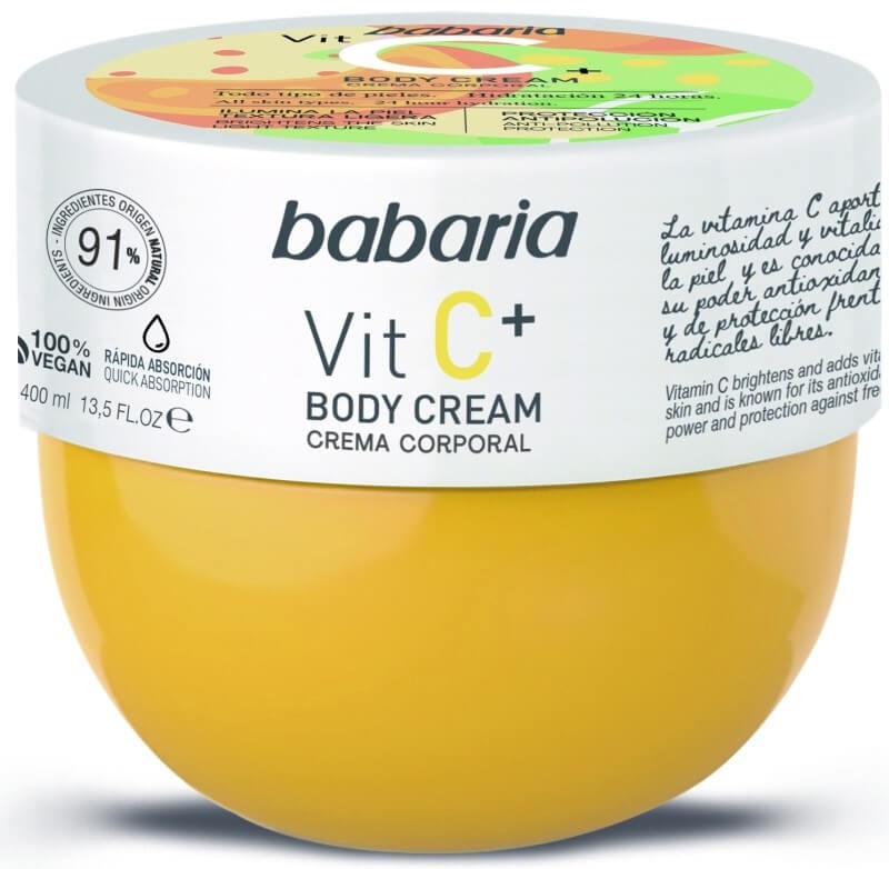 Babaria Vit C + Body Cream Crema Corporal 400Ml