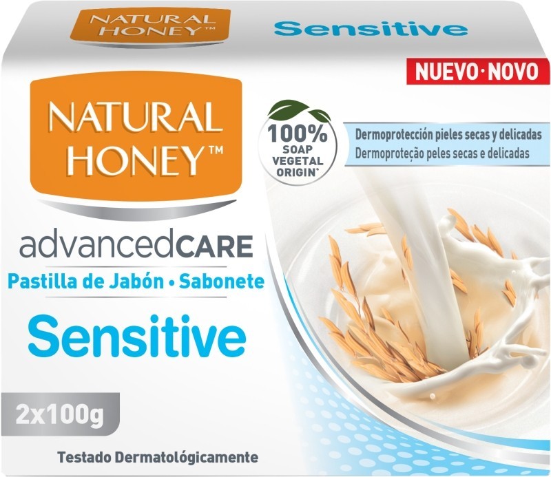 Natural Honey Sensitive Pack 2 x 100 Ml