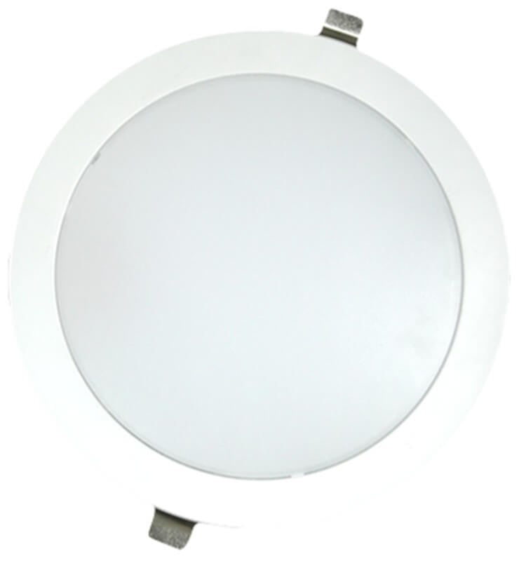 Silver Downlight G. Eco 24W 6000K