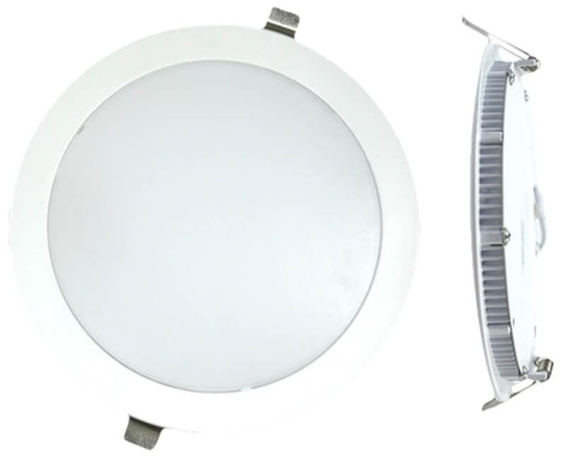 Silver Downlight G. Eco 18W 6000K