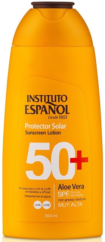 Instituto Español Protector Solar Factor 50 Aloe Vera 300 Ml