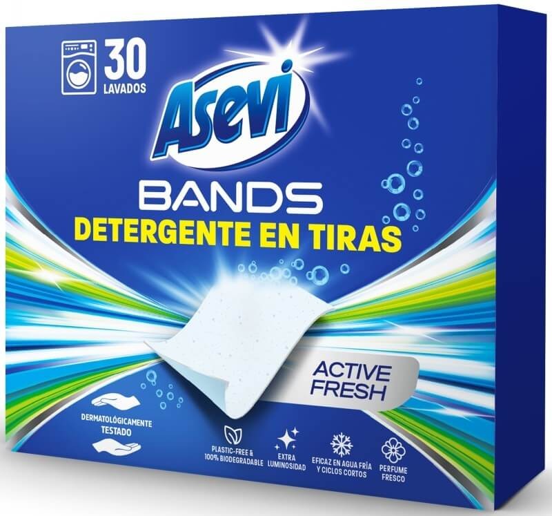 Asevi Detergente en Tiras Active Fresh 30D