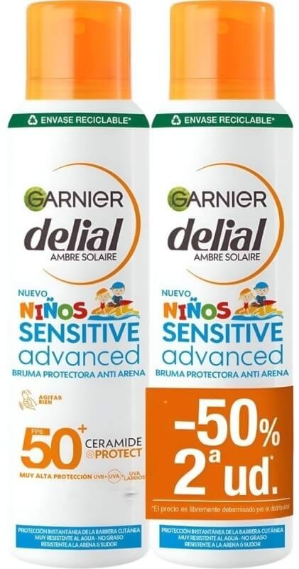 Garnier Delial Niños Sensitive Advanced Pack 2 x 150 Ml