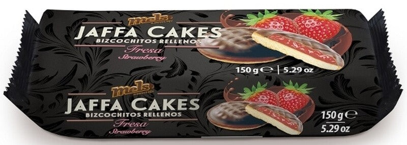 Mels Jaffa Cakes Bizcochitos Rellenos Fresa 150G