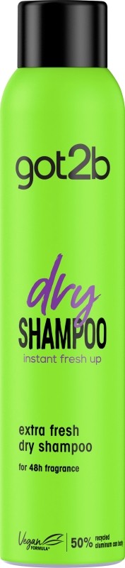got2b Dry Shampoo Champú en Seco Extra Fresh 200 ml - Frescor Instantáneo para un Cabello Impecable en Segundos
