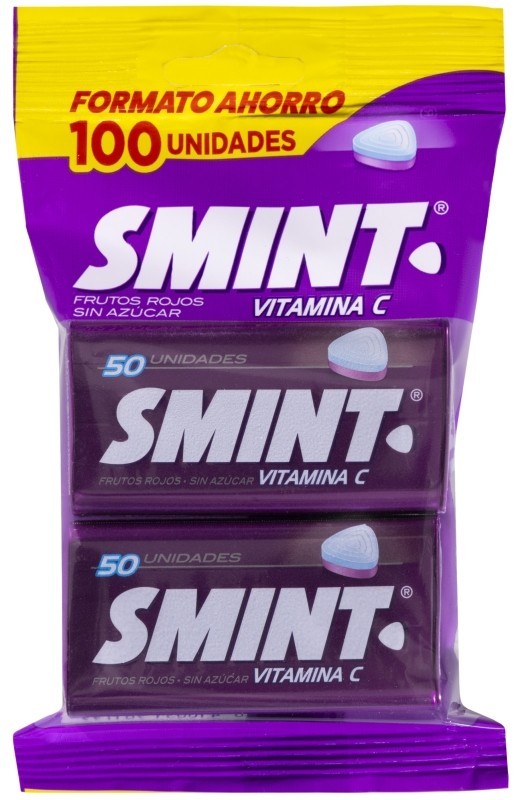 Smint Caramelo Frutas Rojos 2 Unidades