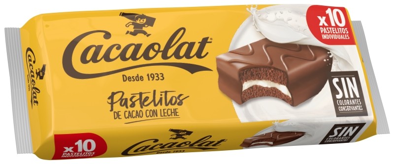 Cacaolat Pastelitos de Cacao con Leche 350G