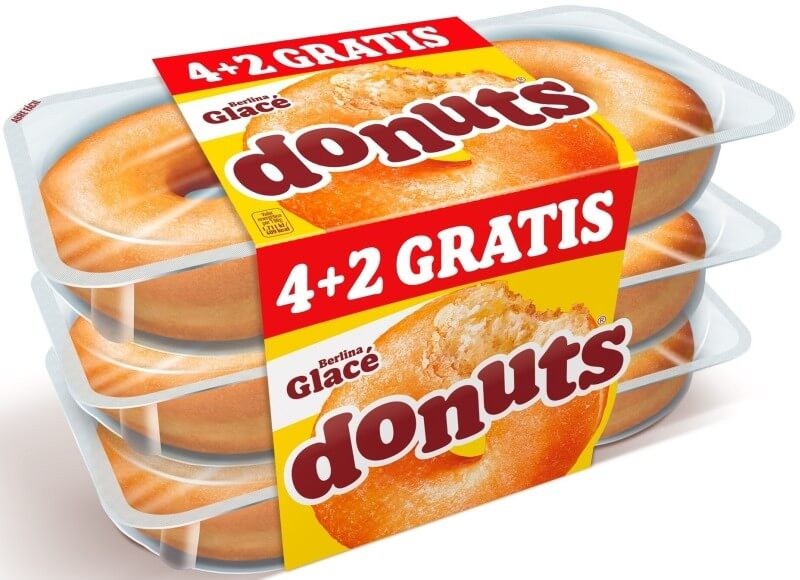 Donuts Glace 4+2 Unidades