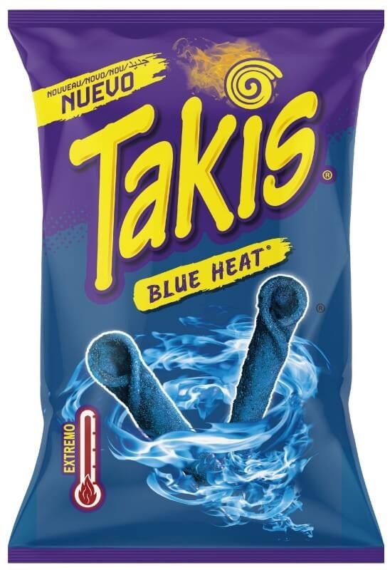Takis Rollitos Mais Blue Heat 90G