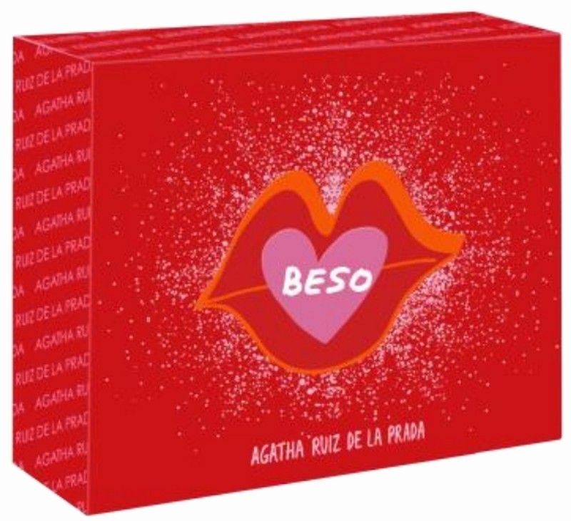 Agatha Ruiz de la Prada Beso Estuche de Mujer 100VP + MINI 30ML – Una explosión de color para mujeres con personalidad