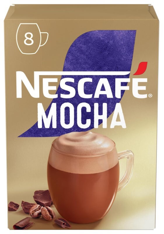 Nescafé Mocha Café Soluble Pack de 6 Total 48 Sobres