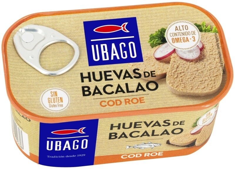 Ubago Huevas de Bacalao 200G