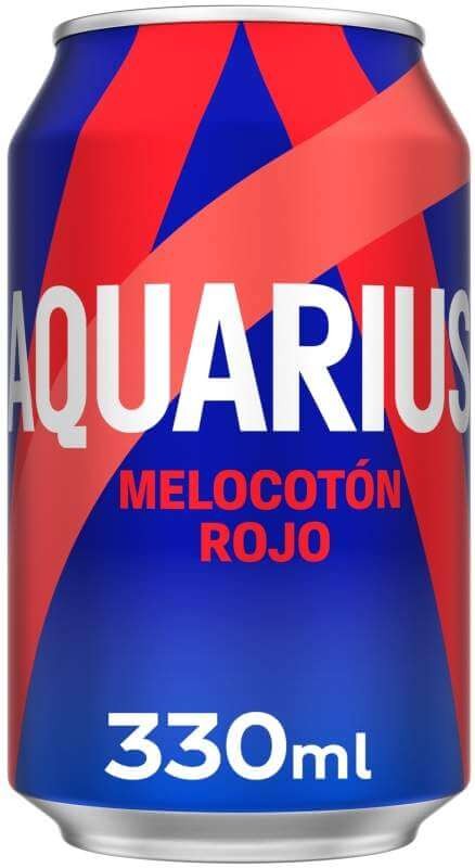 Aquarius Melocotón Rojo Pack 24 x 330 Ml