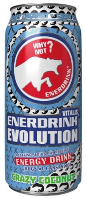 Enerdrink Evolution Crazy Coconut Pack 24 x 500 Ml