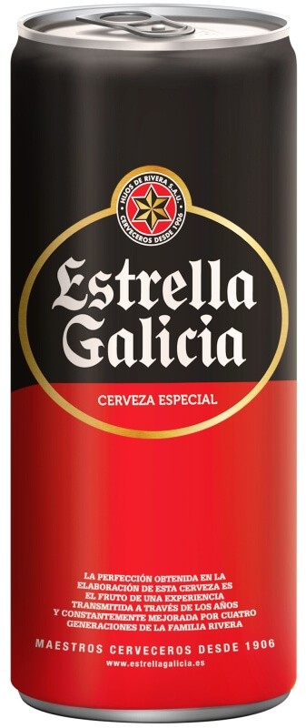 Estrella Galicia Cerveza Especial 330 ml