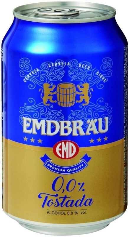 Emdbrau Cerveza Tostada Sin Alcohol Pack 24 x 330 Ml