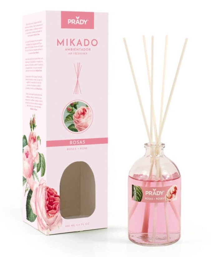 Prady Mikado Ambientador Rosas 100 ml